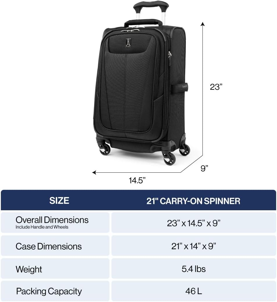 Travelpro Platinum Elite Expandable Spinner Wheel Luggage - Image 2